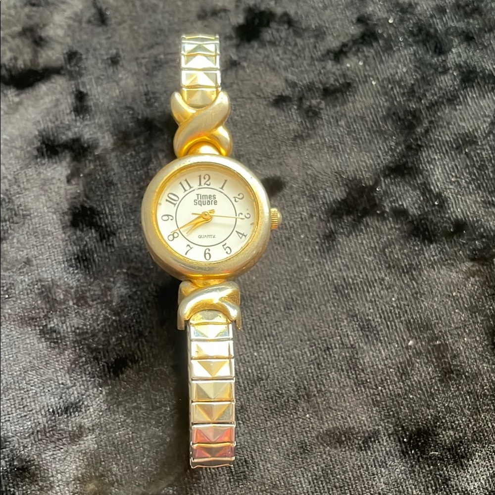 Gold Times Square Women's Watch